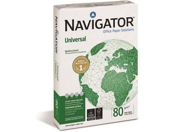 Ream of A4 paper NAVIGATOR 80 gr.