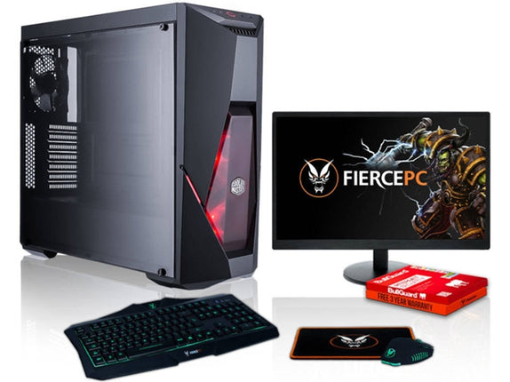 Pack Gaming FIERCE Zombie 888005 Desktop Gaming Monitor 24