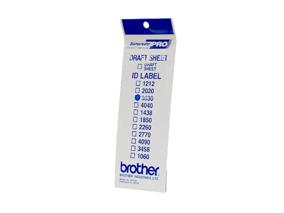 BROTHER ID3030 30x30 Identification Labels