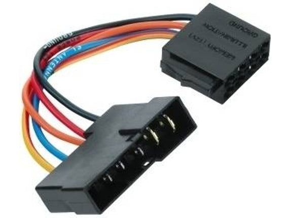 Gender Adapter HAMA Car Adapter Universal DIN ISSO Black