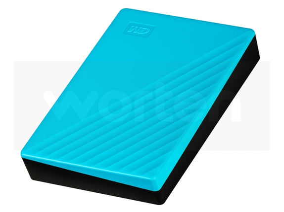 WESTERN DIGITAL My Passport Worldwide External HDD (Blue - 4 TB - USB 3.0)