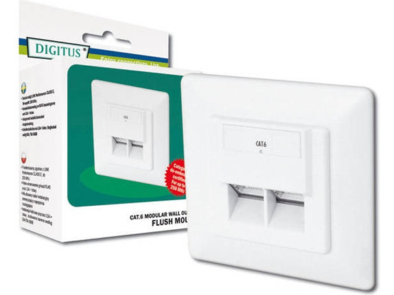 DIGITUS Modular Wall Connector CAT6
