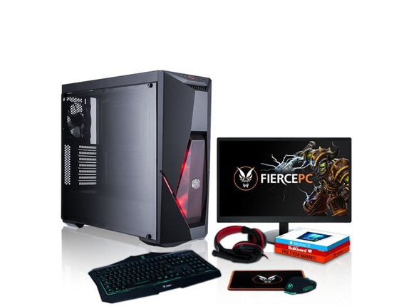 Pack Gaming FIERCE Python 885042 Desktop Gaming Monitor 24 HeadSet Gaming
