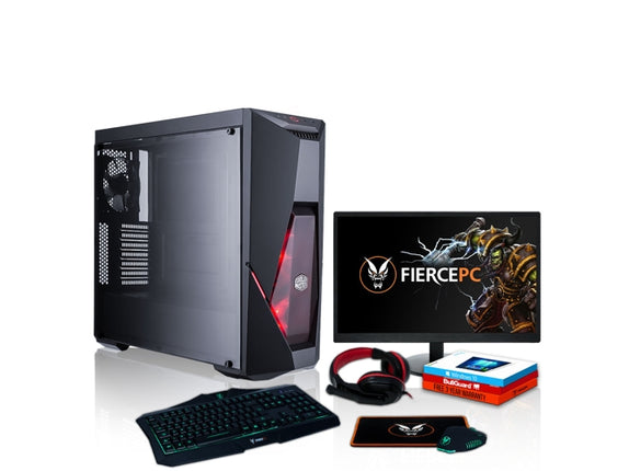 Pack Gaming FIERCE Python 884329 Desktop Gaming Monitor 24 HeadSet Gaming