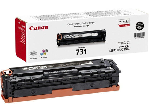 Original CANON 731 Toner Cartridge Black for iSENSYS LBP7100Cn LBP7110Cw MF623Cn MF628Cw MF8230Cn MF8280Cw
