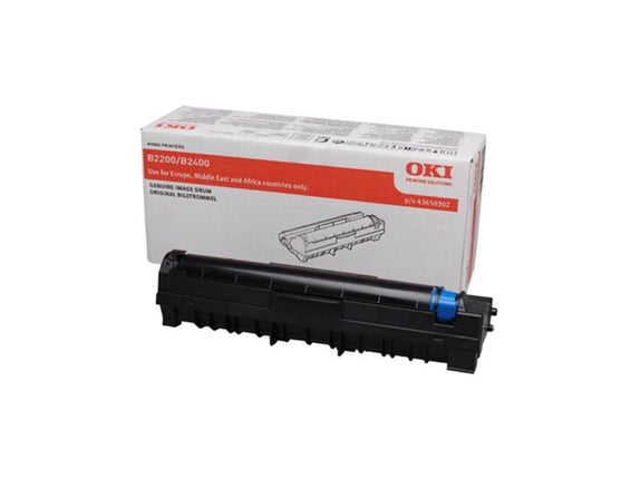 OKI 43650302 11800Page Black Drum for B2200 2200n 2400 2400n