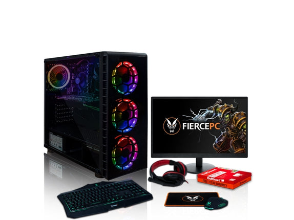 Pack Gaming FIERCE Exile 407122 Desktop Gaming Monitor 21.5 HeadSet Gaming