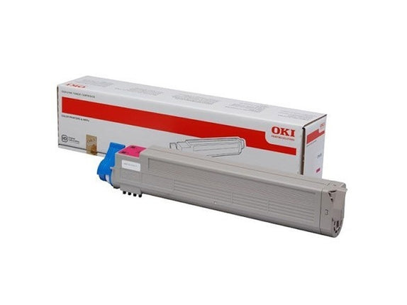 OKI 43837130 Magenta Toner Cartridge for C9655dn 9655hdn 9655hdtn 9655n