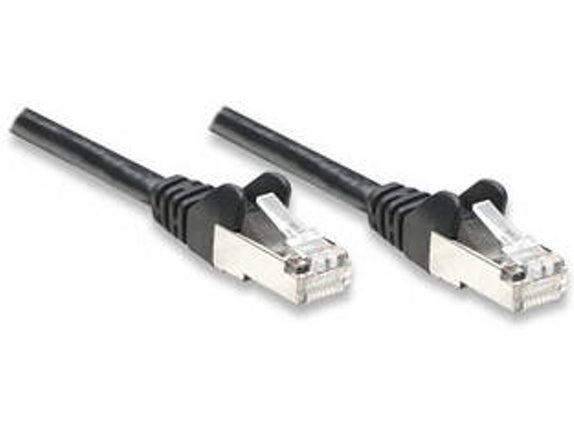 INTELLINET RJ45 Cable 0.5 m Black