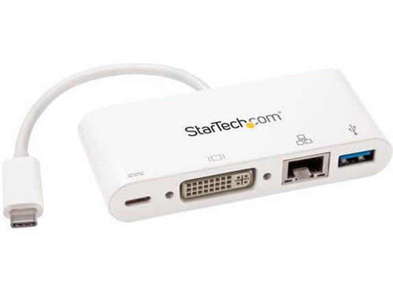 Docking Station STARTECH DKT30CDVPD White