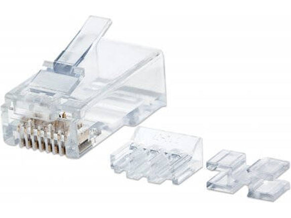 INTELLINET Network Cable RJ45 Transparent