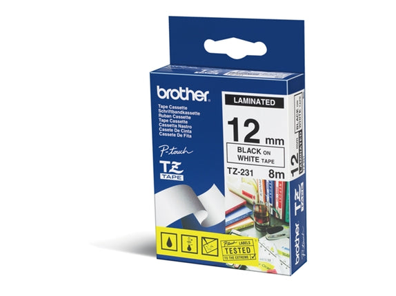 BROTHER TZE231 Tape 12mm x 8 m