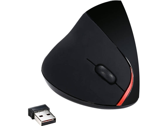 XSJ Mouse Vertical Charging 2.4G Wireless 2400dpi Black