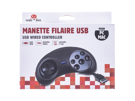 SONY Megadrive Form USB PC/MAC Controller (PC,Mac - Black)