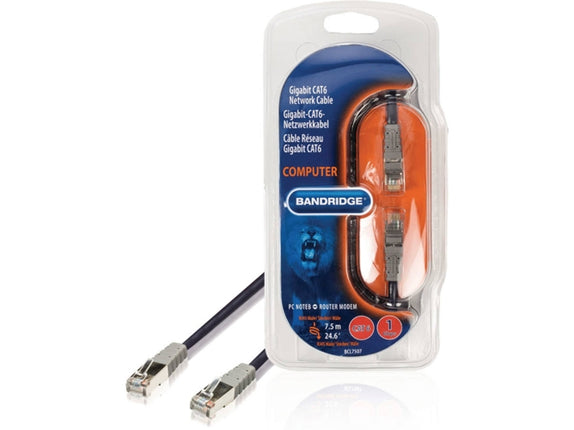 BANDRIDGE Network Cable RJ45 Black