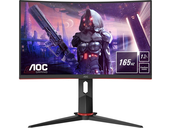AOC C24G2U/BK Curved Gaming Monitor (23.6'' - 1 ms - 165 Hz)