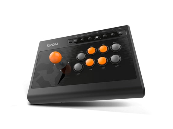 PS4/PS3/PS/Xbox One Game Controller KROM Kumite Fightstick Black