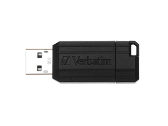 VERBATIM PinStripe 8 GB USB Flash Drive