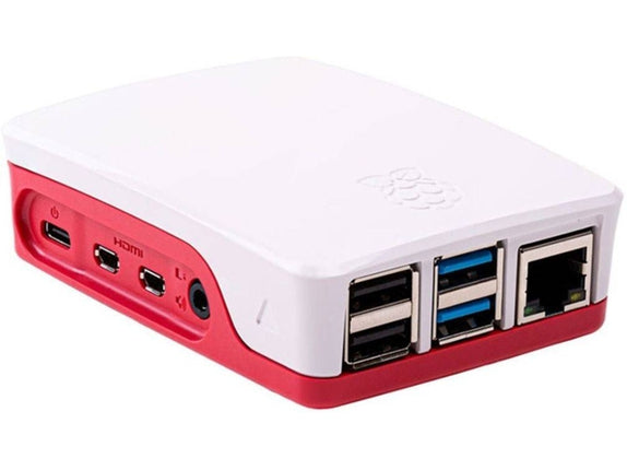 RASPBERRY PI 4 Box Red, White