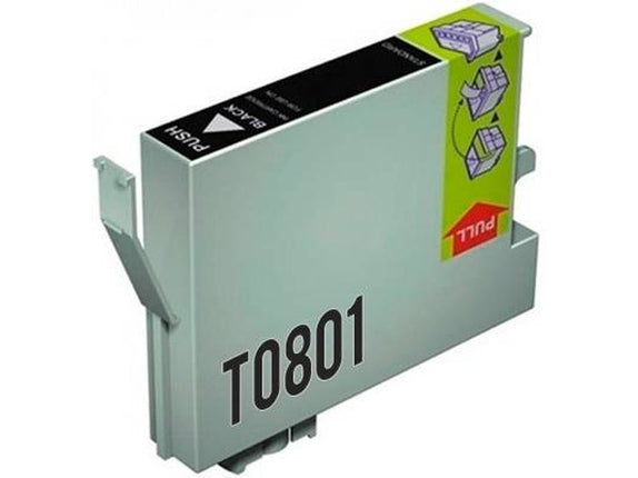 GOEIK Epson T0801 Ink Cartridge Black