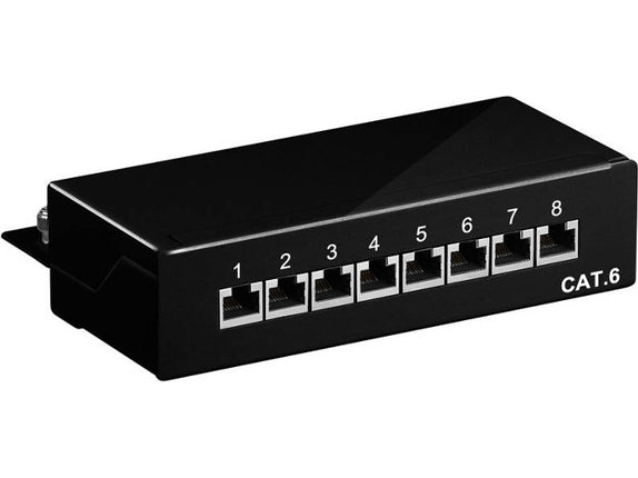 GOOBAY CAT6 Patch Panel (8-Port)