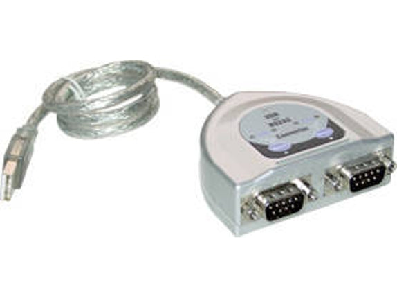 Gender Adapter MCL Convertisseur USB Serial Serial RS232 2 Ports
