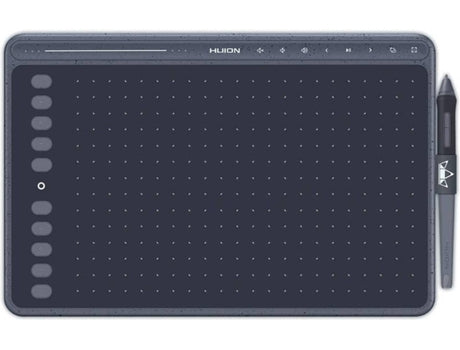HUION HS611 Graphic Tablet (Grey - 258.4 x 161.5 mm)