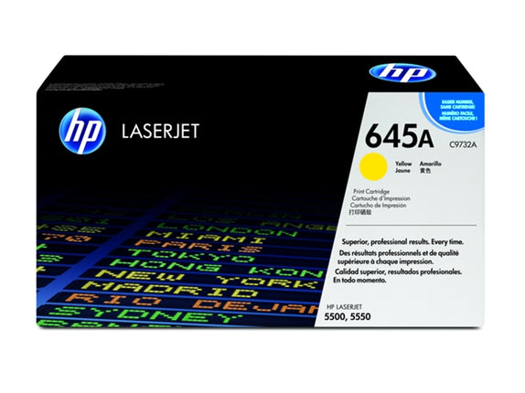 HP Yellow Color Laserjet 5500 Toner