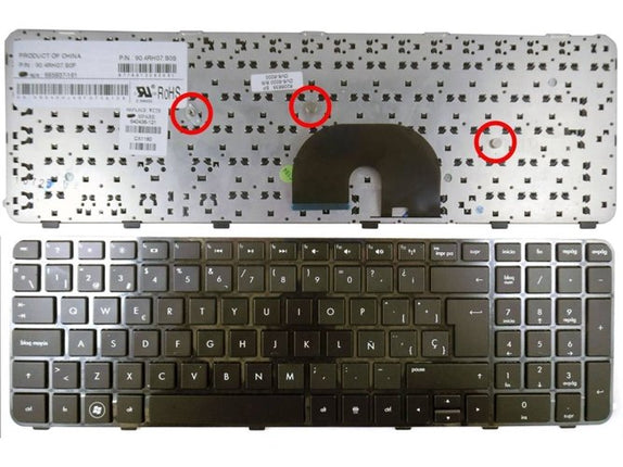 Keyboard for HP 633890-001 634139-001 634139-001 634139-031 Nsk-Hwauw