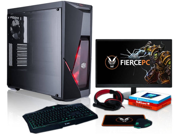 Pack Gaming FIERCE Python 884174 Desktop Gaming Monitor 24 HeadSet Gaming