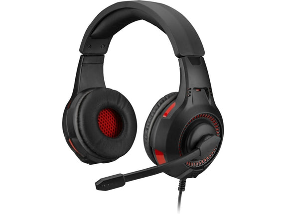 Gaming Headset NPLAY Contact 2.0 (PC - Microphone - Black)