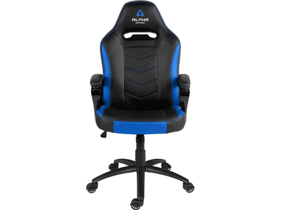 Gaming Chair ALPHA GAMER Kappa (Up to 150 kg - Gas Lift Class 4 - Black and Blue)