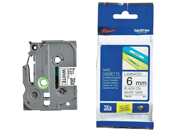 BROTHER TZe211 laminated tape