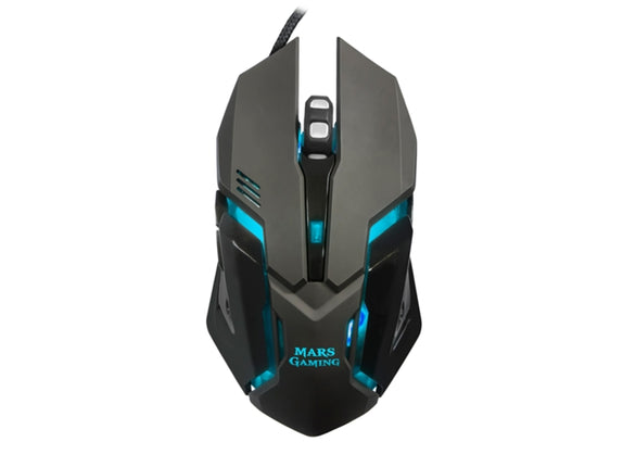 MARS GAMING MRM0 Gaming Mouse (Optical - 4000 dpi - Black)