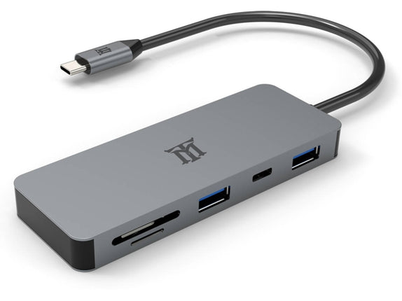 Hub MAILLON TECHNOLOGIQUE MTHUB7USBC 5000 Mbits Grey