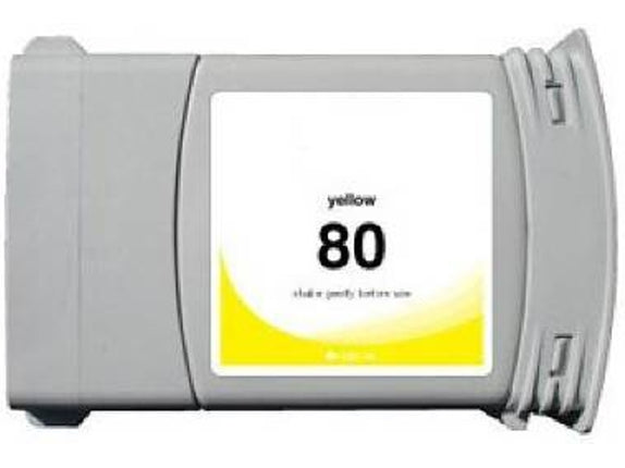 GOEIK HP 80 Ink Cartridge Yellow