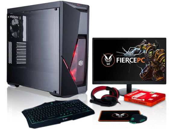 Pack Gaming FIERCE Python 884261 Desktop Gaming Monitor 24 HeadSet Gaming
