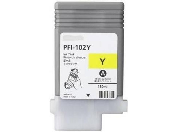 GOEIK Canon PFI102 Yellow Ink Cartridge