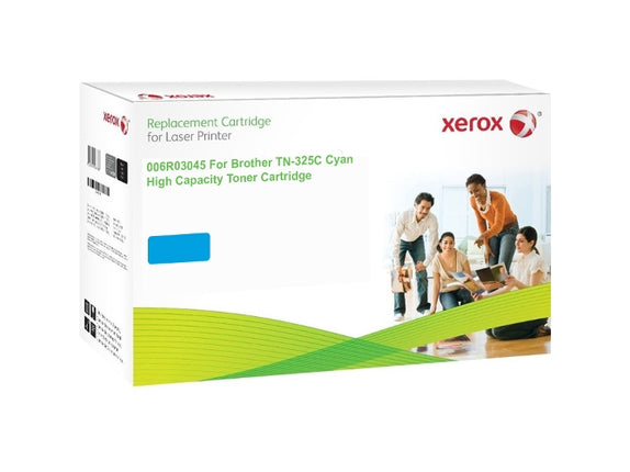 Xerox Cyan Toner compatible with Brother TN325C for use in HL4140 HL4150 HL4570