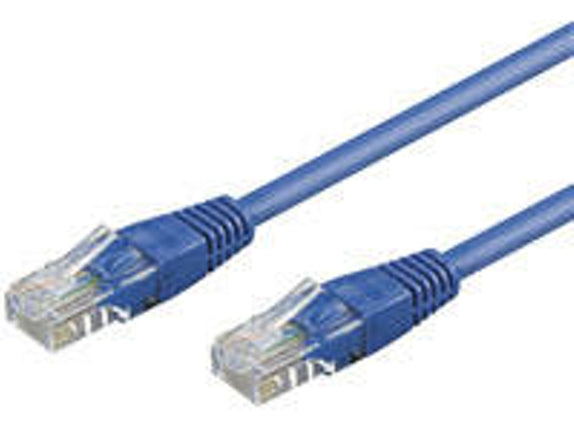 GOOBAY Network Cable RJ45 25 cm Blue