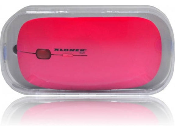 KLTECH Pink Optical Mouse