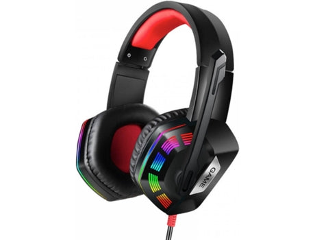 Gaming Headset KLACK GAMINGQE6 (Over Ear - Black)