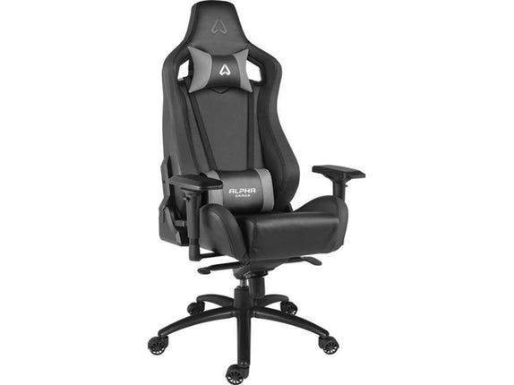 Gaming Chair ALPHA GAMER Polaris Racing Edition (Up to 150 kg - Gas Lift Class 4 - Black and Red))