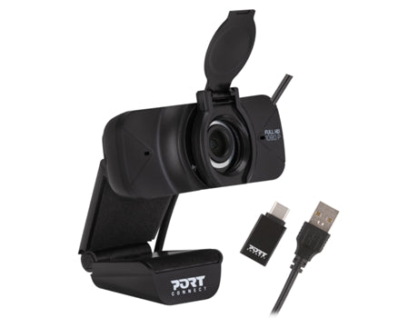Webcam PORT DESIGNS Full HD 1080