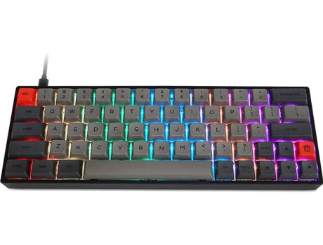 Gaming Keyboard GEEK CUSTOMIZED SK64S English Grey