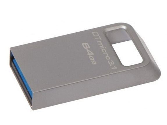 USB Pen KINGSTON 64GB DT Micro TypeA Metal