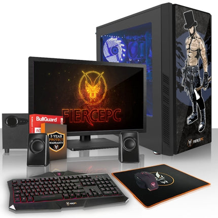 Pack Gaming FIERCE Zombie 886454 Desktop Gaming Monitor 24 Speakers 2.1