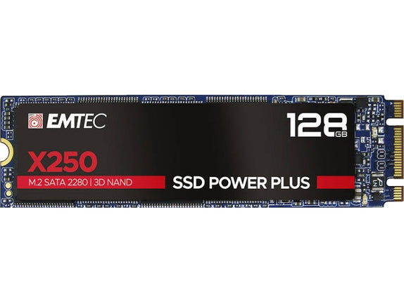 EMTEC M.2 SATA X250 128GB M.2 SATA Drive