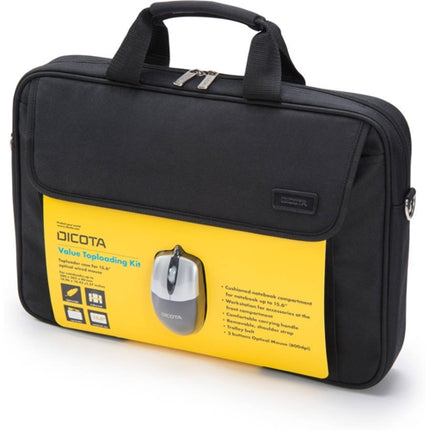 DICOTA Value Toploading Case Universal Kit 15.6 Black
