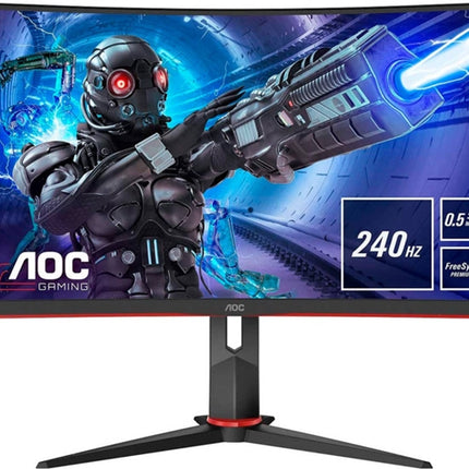 AOC C27G2ZU/B Curved Gaming Monitor (27'' - 0.5 ms - 240 Hz - FreeSync Premium)